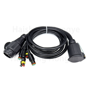Câble d'extension de remorque 13 broches 3m étanche PUR/PVC Connecteur standard européen pour <span class=keywords><strong>caravane</strong></span> - Product Image 1