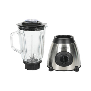 Countertop Food <b>Blender</b> Stainless Steel Body Multi Speed Glass Jar Mixer for Everyday Kitchen Factory Direct - Product Image 5