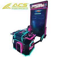 Arcade Craft Studio ACS-0029-S Machine de jeu vidéo de tir Master Sniper personnalisable pour 1 ou 2 joueurs en fibre de verre durable