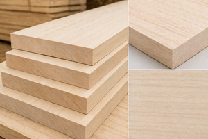 Porte en bois massif Sengon, légère, durable, écologique, porte intérieure, finition lisse, taille personnalisée, cadre robuste, abordable - Product Image 2