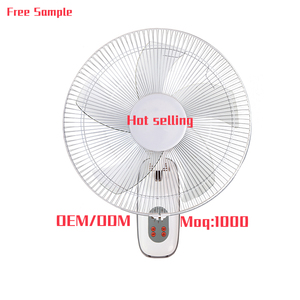 Fournisseur Professionnel Nouveau Design Ventilateur Mural Blanc 16 Pouces avec Télécommande Suspendu et Protectible - Product Image 5
