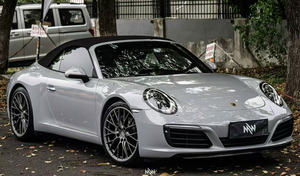 <span class=keywords><strong>Film</strong></span> de protection de peinture automobile TPU Porsche gris clair 7,5 mil auto-réparant anti-rayures anti-jaunissement brillant - Product Image 3