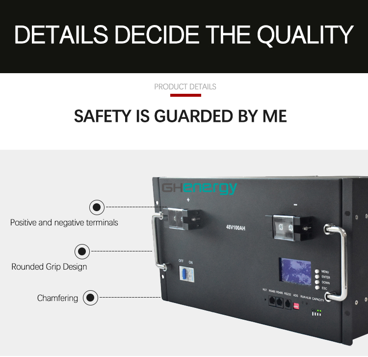 5kwh 10kwh Durable LiFePO4 Lithium Battery With Built In BMS