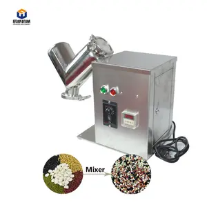 CW Food Protein Laundry Detergent Powder Mixing Machine Automatic Dry Powder V Type Mixer