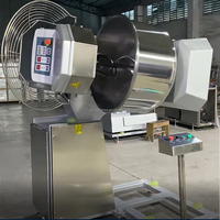Mélangeur à pâte électrique professionnel commercial 75 kg 200 L, bol en acier inoxydable, contrôle numérique, protection contre la surchauffe pour usage en boulangerie
