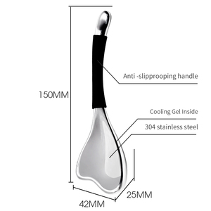 Herramienta de Masaje Ocular Refrescante, Palitos Criogénicos para el Cuidado de la Piel, Globos de Hielo Faciales de Acero Inoxidable 304 para Masaje Facial con Rodillo Frío - Product Image 3