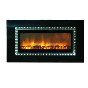 Meuble TV avec cheminée en fonte à bas prix cadre double face vapeur d'eau 70 pouces LED armoire de cheminée de table en bois pour l'extérieur - Product Image 4