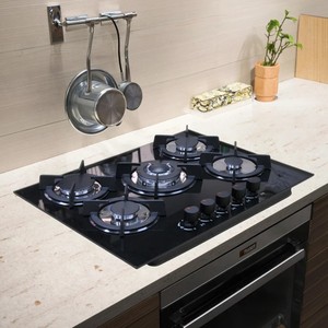 Quemador de vidrio para cocina, estufa de Gas <span class=keywords><strong>sin</strong></span> placa calefactora, perillas de Metal eléctrico con quemador, aplicación doméstica - Product Image 4