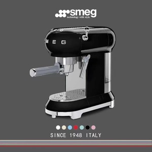 Machine à expresso italienne de style rétro pour la maison avec mousseur en acier inoxydable, capacité de 5 à 10 tasses, garantie 1 an, ECF01 en acier inoxydable - Product Image 6