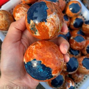 Vente en gros de pierres de quartz de guérison en <span class=keywords><strong>pierre</strong></span> de soleil de haute qualité avec sphère d'<span class=keywords><strong>apatite</strong></span> <span class=keywords><strong>bleue</strong></span>, boule de cristal pour la décoration - Product Image 6