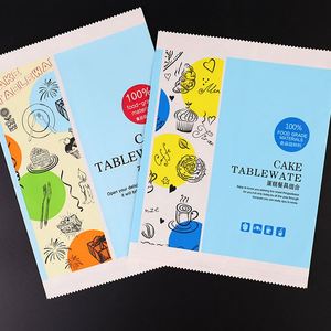 Sacs d'emballage en papier kraft à fond plat imprimés sur mesure, compostables, avec valve et fermeture éclair pour le café et le thé - Product Image 4