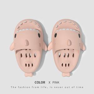 Adultes mignon drôle été maison EVA doux nuage requin diapositives pantoufles pour hommes femmes - Product Image 5