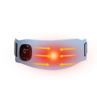 Ceinture chauffante menstruelle de haute qualité, ceinture chauffante en graphène USB, ultra-légère, respirante, ceinture de massage amincissante abdominale avec chaleur