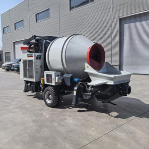 Peralatan konstruksi P-752 <span class=keywords><strong>Mixer</strong></span> semen pemuatan sendiri dengan mesin pompa <span class=keywords><strong>Mixer</strong></span> beton disediakan Motor listrik atau Diesel - Product Image 1