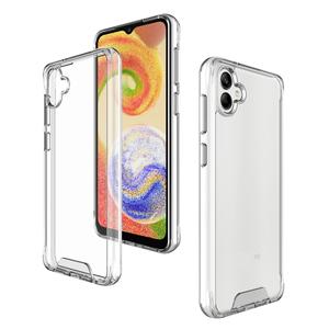 Funda Protectora Transparente para Teléfono Móvil Samsung Galaxy A04, Carcasa Rígida de PC con Parachoques de TPU Resistente a Golpes - Product Image 1
