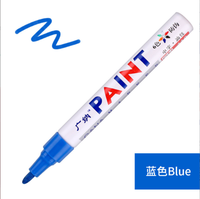 Bview Art – Lot de 12 marqueurs de peinture imperméables à base d'huile, permanents, pour métal, pierre, bricolage, artisanat et fournitures d'art industriel