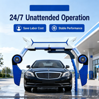 Système de paiement en libre-service pour machine de lavage de voitures automatique : rendement élevé pour les entreprises de lavage automobile