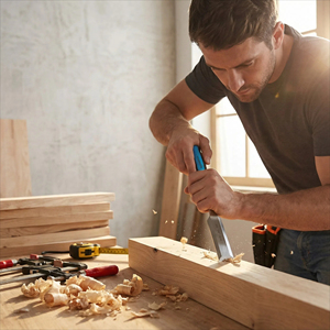 <strong>Professional</strong> 8-Piece Woodworking <strong>Chisel</strong> Set - Multi-Size <strong>Chisels</strong> with 1 Honing Guide &amp; Sharpening <strong>Stone</strong>, High Precision Tool - Product Image 6