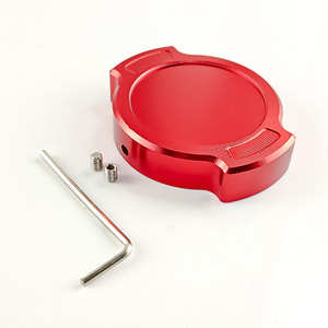 Tapa Decorativa de Aluminio para Tanque de Agua de Motocicleta Qiangye, 80mm, para Yamaha NMAX ADV PCX, Modificación de Rendimiento - Product Image 3