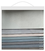 Tissu de rideau transparent de luxe personnalisé YUN17 pour hôtel, rideau de fond plissé, draperie occultante pour projets hôteliers