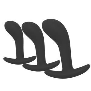 3PCS Set G-spot Plug Anale In Silicone Espandere Giocattoli Del Sesso per la <span class=keywords><strong>Prostata</strong></span> Maschile <span class=keywords><strong>e</strong></span> Femminile - Product Image 2