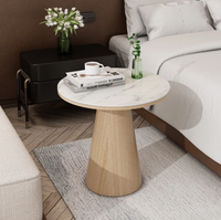 Table basse moderne pour hôtels, style champignon, pour les espaces de détente