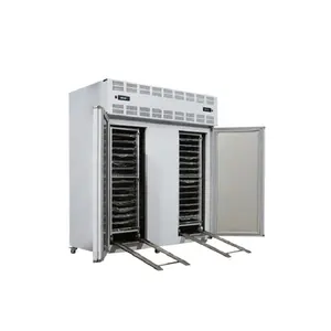 High Production Mobile Nitrogen Continuously Food Freezer Machine Low-Energy Customization Liquid Nitrogen Cabinet Type Freezer