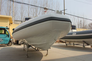 16フィート センターコンソールボート Vハル アルミニウム/グラスファイバー製ボート 4.8m RIB-480 インフレータブル リブボート - Product Image 5