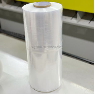 Su misura 50cm di larghezza per uso alimentare LLDPE pellicola termoretraibile pellicola trasparente in polietilene pellicola estensibile per alimenti - Product Image 1