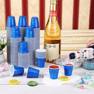 Logo personnalisé en gros d'usine jetables 2oz en plastique coloré mini <span class=keywords><strong>verre</strong></span> à liqueur de fête pour les mariages et les fêtes pour les tasses de jeu - Product Image 3