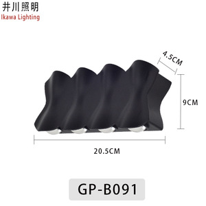 โคมไฟติดผนัง LED รุ่น GP-B091 สไตล์โมเดิร์น กันน้ำ ใช้ได้ทั้งภายนอกและภายใน ดีไซน์มินิมอลสไตล์นอร์ดิก เหมาะสำหรับสวน ทางเดิน ระเบียง - Product Image 4