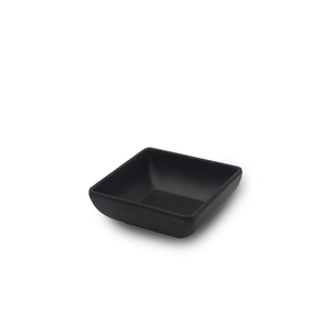 Ciotole in melamina nera 7,5 x 2,7 cm per salse, salsa di soia e snack. - Product Image 4