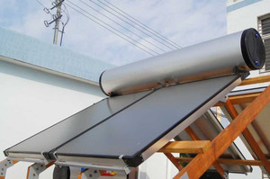 Sistema de Calentador de Agua Solar con Colector Térmico de Panel Plano de Alta Eficiencia, en Oferta - Product Image 2