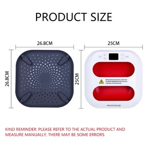 เครื่องรีดร้อนแบบพกพาขนาดใหญ่ 23 * 23 ซม. ปรับแรงดันไฟฟ้าและปลั๊กได้ตามต้องการสำหรับเครื่องปั๊มร้อน - Product Image 5