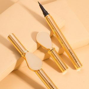 Delineador de ojos negro resistente al agua con logotipo personalizado, etiqueta privada vegana, lápiz de ojos líquido de larga duración - Product Image 4