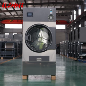 Sèche-linge commercial à monnayeur pour laverie automatique, 380V, chauffage en acier inoxydable, écran tactile - Product Image 1