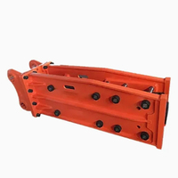 Marteau hydraulique haute performance de 600 kg pour excavatrice de 13 à 15 tonnes |   Brise-roche durable pour les projets de dragage de canaux