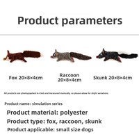GiGwi Jouet pour chien Premium en peluche sonore, bâton couineur, résistant aux morsures, pour le nettoyage des dents, outil d'auto-entretenissement et anti-ennui
