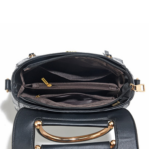 Nuova Collezione 2026: Borsa a Mano da Donna in Pelle PU di Lusso con Stampa Paisley, Nappine e Tracolla Leggera - Product Image 4