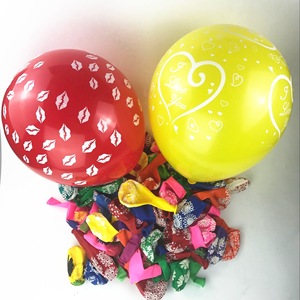 Palloncini stampati palloncini in lattice stampati da 12 pollici con labbra rosse per decorazioni per feste di compleanno Globos diserbo decorazioni - Product Image 5