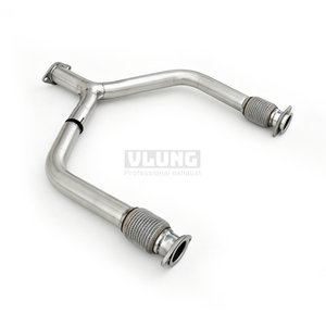 ท่อไอเสียสแตนเลส 304 สำหรับ Nissan 400Z (Z35) 3.0T ปี 2022-2026 ประสิทธิภาพสูง หนา 1.5 มม. - Product Image 5