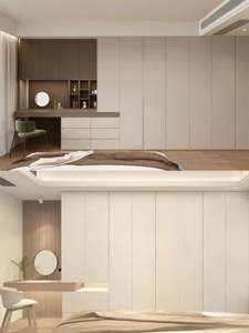 Muebles de dormitorio modulares de madera modernos, armario de diseño personalizado - Product Image 4