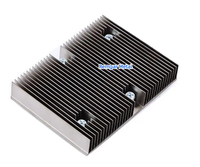 Dissipateur thermique en aluminium anodisé noir avec broches étainées pour soudure, compatible TO-220, TO-218, TO-247, TO-264