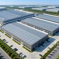 Conception de hangars industriels en acier préfabriqués à faible coût, unités de stockage en structure légère en acier, entrepôts industriels