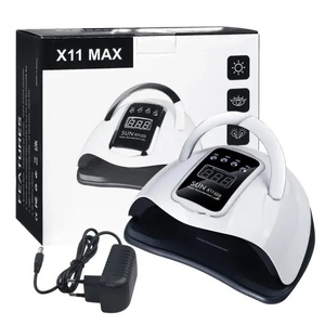 Lampe de séchage UV LED professionnelle SUN X11 MAX 280W avec capteur automatique pour manucure, machine à vernis gel, prise EU, alimentation électrique, en plastique - Product Image 6