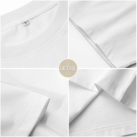 Camiseta de Alta Calidad, Corte Recto, Estilo Casual, Oversize, 100% Algodón, Personalizable con Logotipo DTG/DTF para Hombre