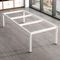 HYZ-236X Grande table de conférence en acier, design moderne pour salon, bureau, salle de conférence, fabrication artisanale avec démontage facile