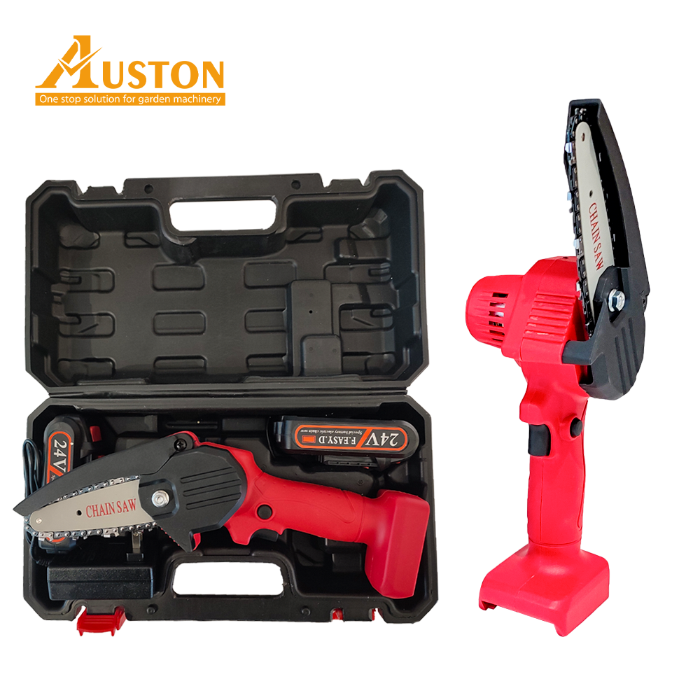 26В 4-дюймовая аккумуляторная мини-литиевая Беспроводная бензопила с батареей