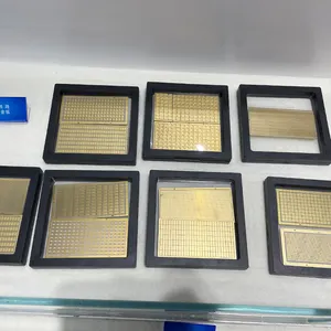 Laser Cutting Dbc Al2o3 Aln Aluminium Nitride Ceramic Metallized Substrate For Thermoelectric Research Lab