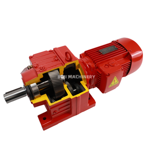Moteur à engrenages coaxiaux série R 0,16-1108 tr/min, 220 V, R17 27 37 47 57, petite boîte de réduction hélicoïdale pour ascenseur - Product Image 1